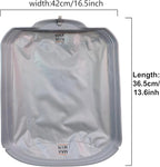Smart Cat Litter Box Waterproof Pad, Soft Fabric Liner, for Enclose 95L Automatic Cat Litter Box,Compatible with Cumrige & Fumoi (Two Pad Set)
