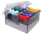Wahl Professional Animal 5-in-1 Stainless Steel Comb Set, Multicolor 1 | 8 Color-Coded Cutting Lengths, Compatible with Arco, Motiva2, Bravura2, Bravura, and Chromado Clippers