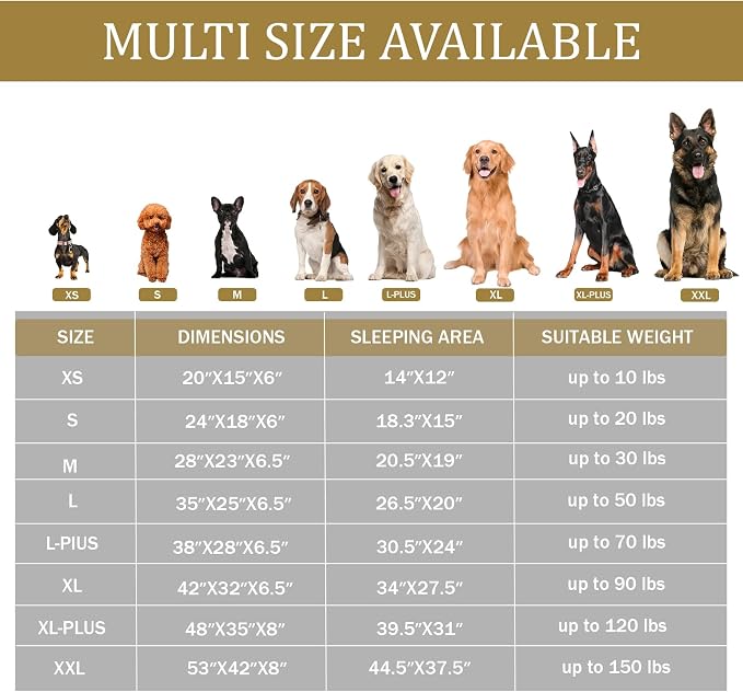Bedfolks Orthopedic Dog Bed Extra Small, Waterproof Dog Sofa Bed for Small Dogs & Cats, Egg Foam Pet Couch Bed with Removable Washable Cover and Nonslip Bottom, Brown