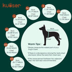 Kuoser Waterproof Hooded Dog Raincoat, Full Body Coverage, Brown M | Heavy-duty waterproof material blocks rain thoroughly, Ergonomic fit for free movement, Built-in Harness, reflective strips