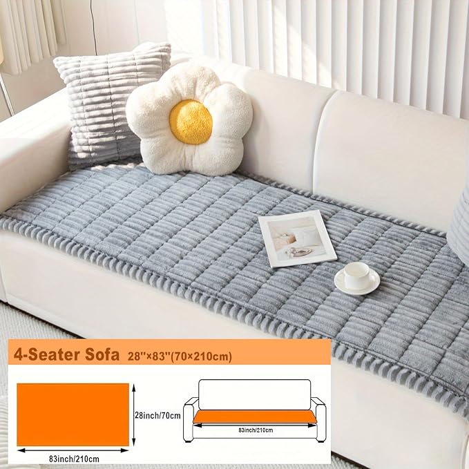 ZQFFB Couch Cover for Dogs Washable Non-Slip Pet Friendly Sofa Protector | Multiple Sizes Dog Blanket Fit Sectional Sofas & Loveseats, Prevents Pet Hair, Scratches & Stains