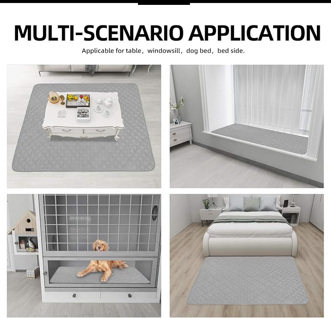 Easy-Going Sectional Couch Covers for Dogs L Shape Sofa Cover Reversible Sofa Slipcover Chaise Lounge Cover Furniture Protector Cover for Pets Dog Cat (42 x 52 inches, Light Gray/Light Gray) | Soft Sofa Slipcover For Dogs, Fits Left/Right Chaise Lounge...