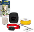 PetSafe Stubborn Dog In-Ground Fence, Up to 1/3 Acre | Includes 500 Ft Wire for 1/3 Acre, Expandable to 25 Acres, Tone, Vibration, & Static, DIY Install, Dogs 8 lb+, Neck 6-28 in