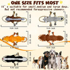 No Stuffing Rope 5-Pack Dog Toys, Chew Toys for Medium, Large Pets | Rope Design Perfect for Interactive Tug of War, Durable Plush Toy for Teething, Indoor Outdoor Play to Keep Puppy Busy