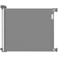 Veraste Retractable Baby Gate for Doorways and Stairs, Mesh Safety Gate for Pet, Indoor & Outdoor Use, One-Hand Operation, Easy Installation, 33.6" Tall, Expands to 55" Wide（Grey,33.6"x55"