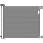 Veraste Retractable Baby Gate for Doorways and Stairs, Mesh Safety Gate for Pet, Indoor & Outdoor Use, One-Hand Operation, Easy Installation, 33.6" Tall, Expands to 55" Wide（Grey,33.6"x55"