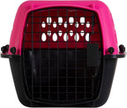 Petmate Pet Porter Fashion Dog Kennel 23", Hot Pink, for Pets up to 15lbs, Made in USA