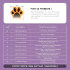 Dog Shoes for Large Dogs Anti-Slip Dog Boots & Paw Protectors for Hot Pavement Waterproof Small Medium Large Dog Booties for Rainy Day Summer Hiking Winter Snowy Day Dog Booties 4PCS
