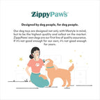 ZippyPaws Jigglerz- Dog Squeaky Toys to Keep Them Busy, Funny Animal Plush for Small, Medium, & Large Dogs, Cute Stuffed Puppy Toy, Pet Product, Gift for All Breeds, Interactive Squeaker- Killer Whale