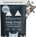 Boxie Probiotic Clumping Cat Litter 40+ Day Odor Control Dust Free 40 lb