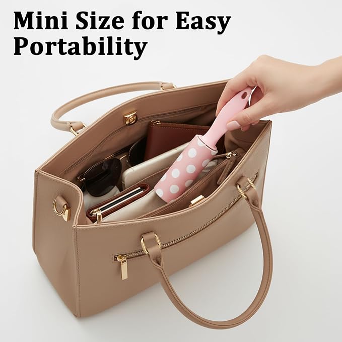 12 Pcs Mini Lint Roller Travel Size for Pet Hair Extra Sticky and Clothes | Travel Lint Rollers Disposable Sheets Remove Dog/Cat Hair for Home Car Travel Use