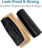 Dog Poop Bags Bulk - Dog Waste Station Refills (40 Boxed Rolls, 8000 Total) - Great Value, Doggie Poop Bags - Leak-Proof, Strong, Durable & Thick - Approved to Fit Any Commercial Dispenser
