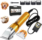 Dog Grooming Clippers Sheep Shears Horse Pet Thick Hair Trimmer | Powerful Electric professional dog clippers,heavy duty cat shaver,long matted thick coat Farm Livestock fur trimmers