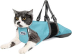 Cinf Cat Restraint Grooming Bag, Anti-Scratch Tool for Nail Trimming | Safe grooming restraint bag controls cat movement for bathing, nail trimming, injections and veterinary examinations