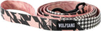 Wolfgang Heavy Duty Dog Leash, Pull-Tested to Over 800 lbs for Walking & Training, HoundsPink Print, Small