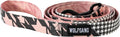 Wolfgang Heavy Duty Dog Leash, Pull-Tested for Walking & Training, HoundsPink Print, Small