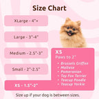 PawZ Rubber Dog Boots for Small Paws - All-Weather Waterproof Dog Shoes, Anti-Slip Traction for Rain, Snow, Mud & Hot Pavement - Pull-On Dog Booties, Pink - X-Small (1.5"-2") - Pack of 24