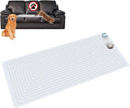 SEERWAY Scat Pet Shock Mat with Tester for Dog & Cat: 3 Training Modes | Keep dogs & cats off couch, bed, counter top Indoor, Build No-Pet boundary, Easy to clean, use and store, Battery operated