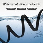 Wolfone Waterproof Dog Leash 50FT Long Line Recall Training Lead | 50FT Dog Leash Durable PVC coated long line with easy clean surface, nylon core for recall training and outdoor use