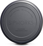 Sipworks Stainless Steel Dog Bowl – 32oz Weighted Metal Food and Water Bowls for Dogs and Cats with Non-Slip Base - Pet Bowls for All Breeds Sizes for Travel & Outdoor Play | Azure