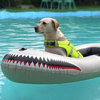 Kuoser Reflective Dog Life Jacket, Dog Life Vest for Swimming Boating | Adjustable Pet Lifejackets, High Flotation Doggie Swimsuit with Rescue Handle for Small Medium Large Dogs