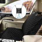Bark Lover Deluxe Dog Seat Cover for Front Seat-More Durable Spill-Resistant Front Seat Protector, High Heat Resistant and Nonslip Front Seat Cover for Dogs Kids, Universal Size (Black,1 Pack)