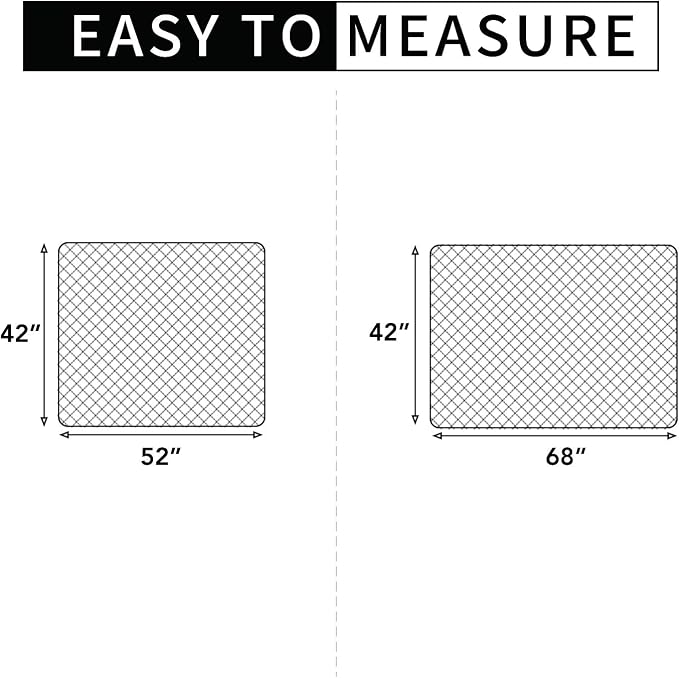 Easy-Going Sectional Couch Covers for Dogs L Shape Sofa Cover Reversible Sofa Slipcover Chaise Lounge Cover Furniture Protector Cover for Pets Dog Cat (42 x 68 inches, Gray/Gray) | Soft Sofa Slipcover For Dogs, Fits Left/Right Chaise Lounge Protector, ...