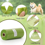 Dog Poop Bags Rolls: Large Leak Proof Hands Stay Clean Easy Tear 300 Count | Poop Bags for Dogs - Extra Thick Odor Control Waste Bags 13x9 in for Daily Dog Walking and Outdoor Cleanup (Multicolor)