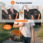 pidipiti 19x13x9 top Expandable pet Carrier, for Small Dog/cat up to 10 lbs | TSA Approved,with 2 pockets,zipper lock,leakproof,good Visibility,for Southwest Lufthansa Airlines,Air Canada,Amtrak Train