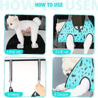 ATESON Dog Grooming Hammock - Pet Harness for Grooming, Dog Sling for Nail Clipping, Dog Hanging Holder for Cutting Nails