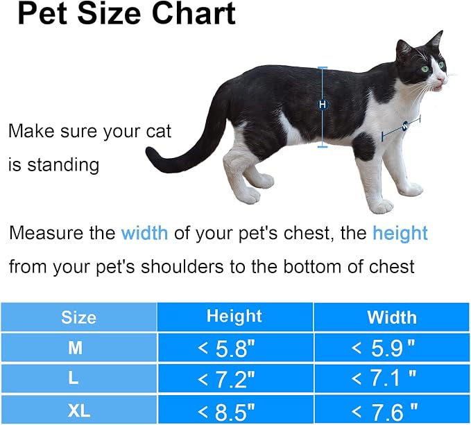 CEESC Medium Cat Door for Interior/Exterior, for Pets <15.75", White | Rotary 4-Way Lock, Weatherproof, Fits doors 1.26-2.14", Adjustable tunnel depth, Upgraded version