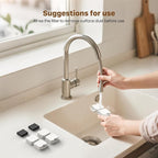 Pet Water Fountain Filter: 24 Per Fountain Filter Replacement - 6 Months Set of Replacement Filters for GIOTOHUN KOOGMOON UMOCUOY IHOUONE HOOISE Cat Fountains - 12 Filters & 12 Sponges