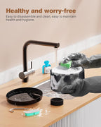 Cat Water Fountain: 108oz/3.2L Cat Fountain Super Silent Pet Drinking Dispenser - Water Fountains for Kitty Indoor - Quiet Pump and Faucet Design - Suitable for Cats and Dogs - BEMOONY | BPA-Free Pet Water Fountain - Water Fontains for Cats Indoor - Su...