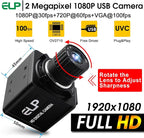 ELP USB Camera Manual Zoom 4mm Lens Prototype Camera 2Megapixel 1080p Webcam Cmos OV2710 Webcamera High fps 100fps Web Cam Security Surveillance Dog Pet Baby Video Monitoring USB Cameras for Most OS