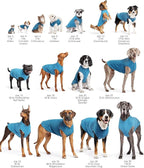 Goldpaw Stretch Fleece Dog Sweater - with Spandex for 4-Way Stretch - Soft, Comfortable Dog Coat - Machine Washable - Made in the USA - Fuchsia - Size 24