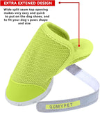 QUMY Dog Shoes for Small Dogs Hot Pavement Puppy Dog Boots & Paw Protectors | Small Medium Dog Summer Shoes, Soft Anti-Slip Rubber Sole, Mesh Breathable Dog Booties for Hardfloors, Walking Running