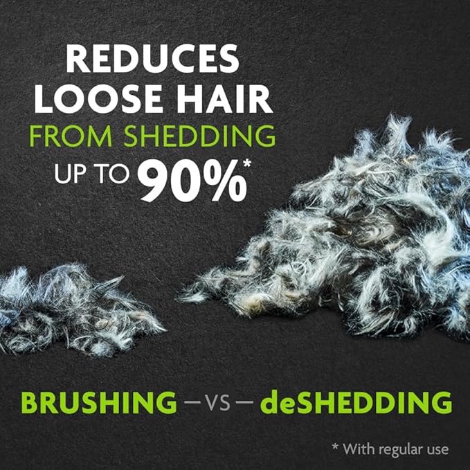 FURminator Medium to Large Cat deShedding Tool for Short Hair | Reduces Loose Hair From Shedding, Easy Clean-Up, For Cats Over 10 lbs, Use Weekly, Ergonomic Handle For Comfort