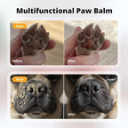 Silent Groom Pro Organic Pet Paw & Nose Balm | Natural Moisturizer for Dogs & Cats - Paws, Pads, Nose & Elbow | Lick Safe Cream with Coconut Oil & Beeswax | Anti-Dry Skin Relief & Protector | 2 Pack