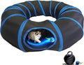 Automatic Cat Toy, Motion Activated Interactive Cat Toy Ball with Cat Tunnel, Hide and Seek Puzzle Game for Indoor Cats Kittens, Interactive Cat Toy to Relieve Boredom