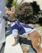 Parisian Pet USA Dog Jersey - Breathable Mesh Puppy Football Jersey - Lightweight Stretch Sporty Dog Clothes - Summer Shirts for Small Dogs - Soccer Jersey for Dogs - Sportswear Pet Clothes