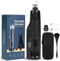 Dog Nail Grinder for Large Dogs, Quiet 6-Speed with LED Light | Low-vibration, powerful grinding, rechargeable design, and dust guard for cleaner, more comfortable at-home nail care