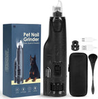 Dog Nail Grinder for Large Dogs, Quiet 6-Speed with LED Light | Low-vibration, powerful grinding, rechargeable design, and dust guard for cleaner, more comfortable at-home nail care