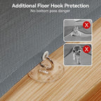 COMOMY 118" Retractable Baby Gates Extra Wide, Retractable Dog Gate for Large Openings, Extra Long Dog Gates for The House, Extra Large Mesh Pet Gate for Stairs, Doorways, Hallways, Indoor&Outdoor | Extra Long Dog Gates for The House, Extra Large Mesh ...