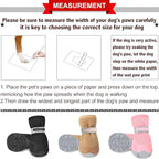 QUMY Dog Shoes for Small Dogs Hot Pavement Puppy Dog Boots & Paw Protectors | Small Medium Dog Summer Shoes, Soft Anti-Slip Rubber Sole, Mesh Breathable Dog Booties for Hardfloors, Walking Running Khaki