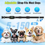 2 Pack Bark Collar, Smart Dog Bark Collar for Large Medium Small Dogs, Rechargeable Ultra-Light Training Collar with Beep Vibration, Anti Barking Device with 5-Level Sensitivity (Fuchsia)