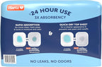 Hartz Miracle Guard Dog and Puppy Dog Pads Max Absorbency 24 Hour Use Odor Eliminating No Leaks, Regular Size 25 Count