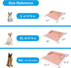 Dog Couch Bed, Couch Cover for Dogs Washable, Dog Bed for Couch(Pink, L) | Dog Bed for Couch, Removable Couch Cover for Dogs Washable, Pet Bed Mats for Couch, Pet Couch Covers for Sofa