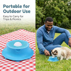 2-in-1 Silicone Slow Feeder Lick Bowl Suction Cup Anxiety Relief for Dogs & Cats