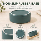 Havniva Cat Bowls Set of Two, 5.1” Ceramic Cat Food and Water Bowls | Cat Food Bowls Whisker Friendly, Non-Slip Base, Food-Grade Ceramic, Wide Opening, Dishwasher Safe, Cat Bowls for Indoor Cats