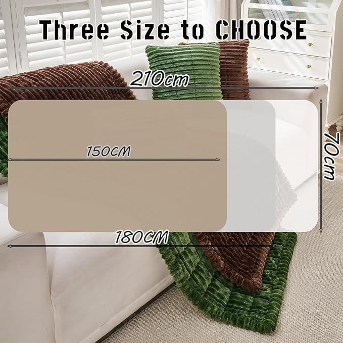 Mitid Sofa Cover Fuzzy Couch Cover for Pet, Couch Covers for Dogs Pets Mat | Washable Non-Slip Sofa Slipcover Cushion Protector Pets Friendly Mat, Dog Couch Cover, Square Couch Covers for Dogs Non Skid